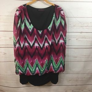 Annabelle Pattered Top